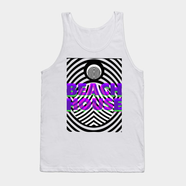 Beach House Op Art Tank Top by chilangopride